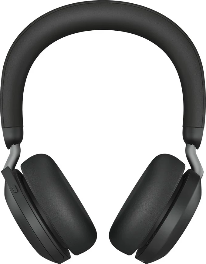 Kufje Jabra Evolve2 75 Link380c, Bluetooth, me mikrofon, e zezë