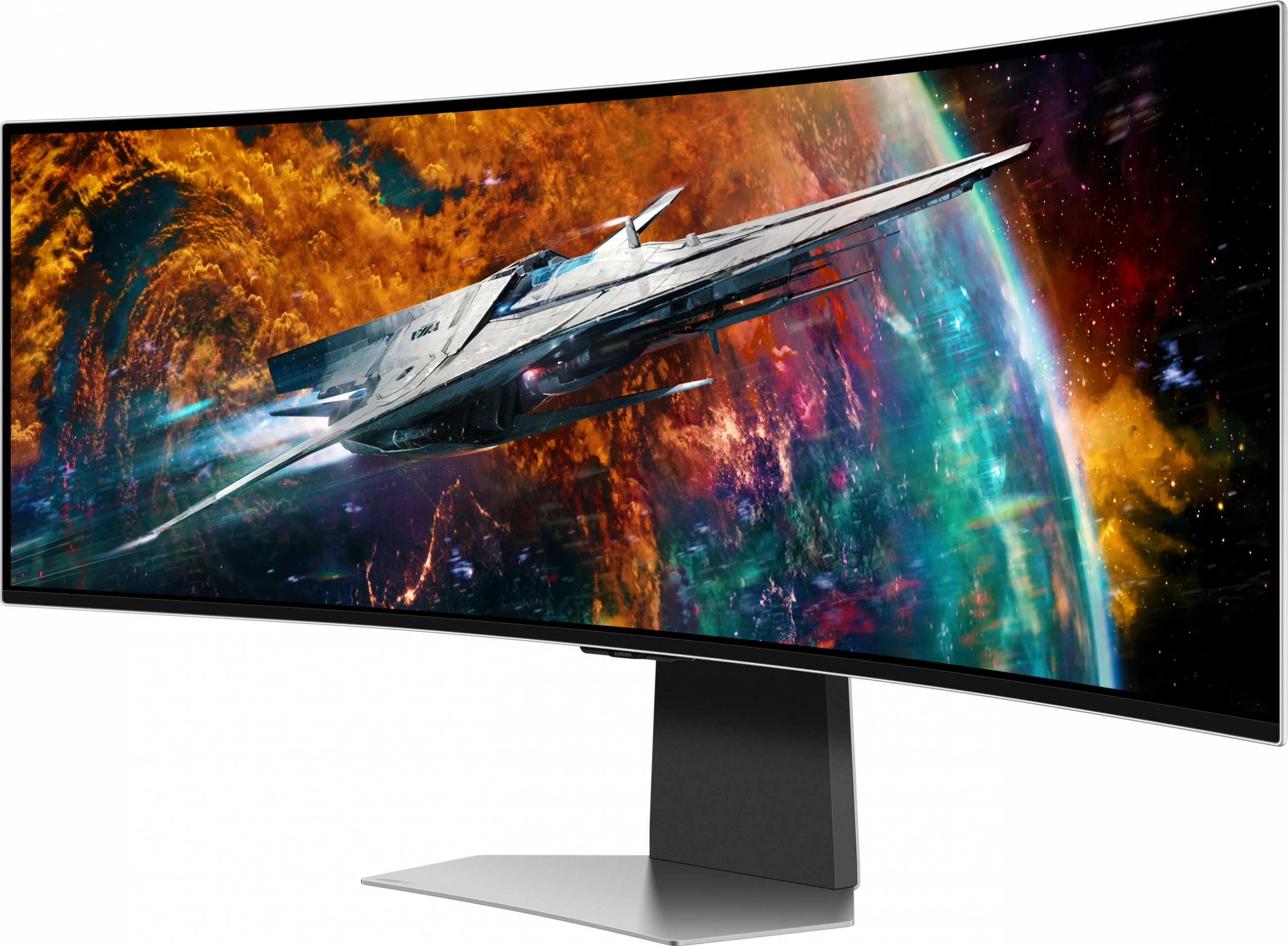 Monitor Samsung G95SC, 49", 5120 x 1440, OLED, Argjendtë