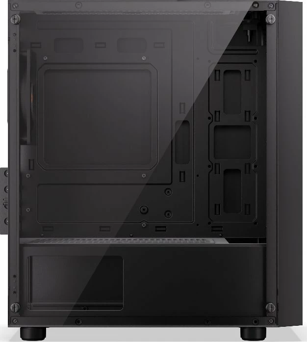 Kasë Krux Scor KRXD002 Cube Tower microATX/Mini-ITX me xham të kalitur, e zezë