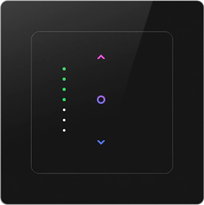 Ndërprerës smart për perde Avatto CS20-EU-B WiFi Touch, Tuya/Smart Life, i zi