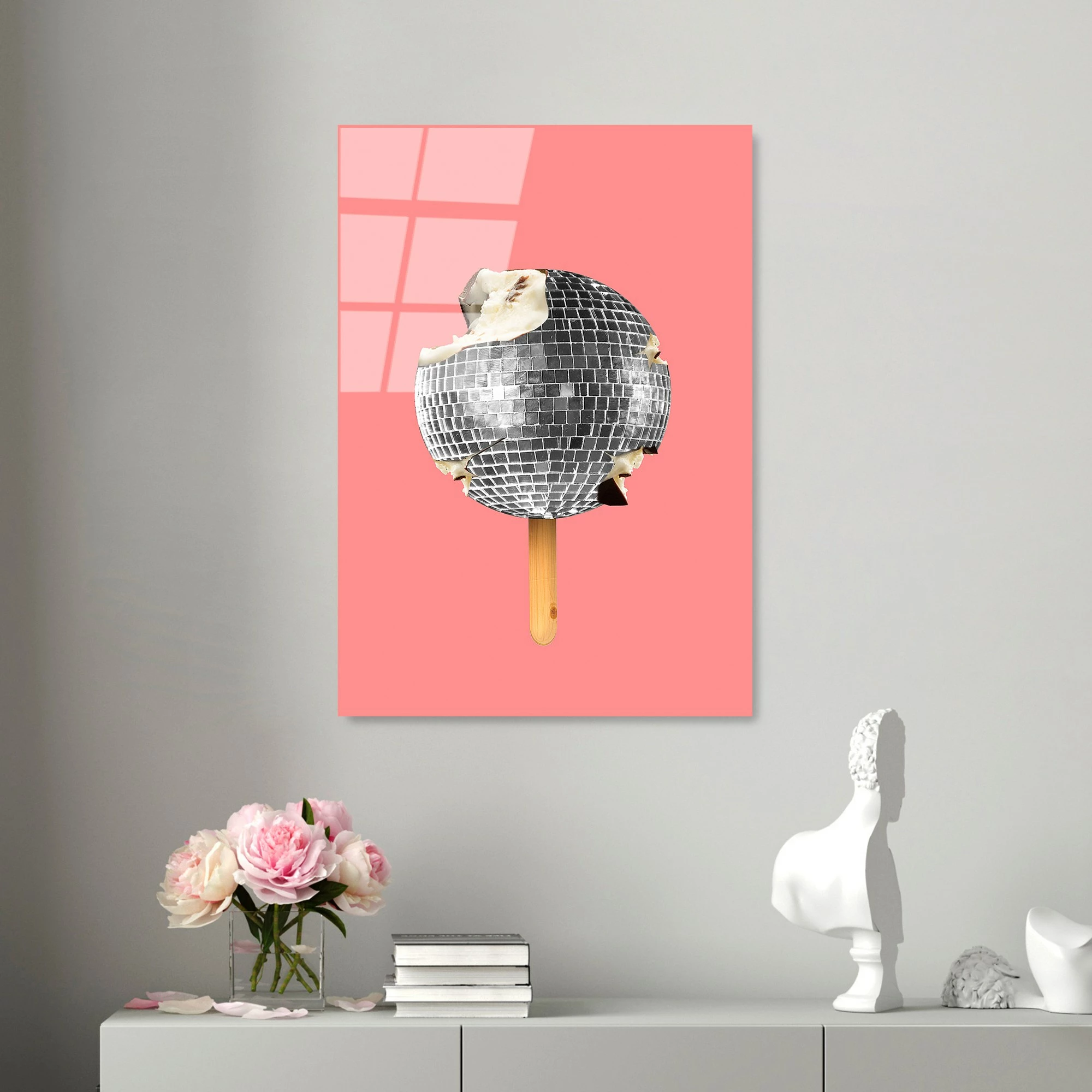 Pikturë dekorative prej xhami të temperuar, Wallity UV-873, 45x65cm