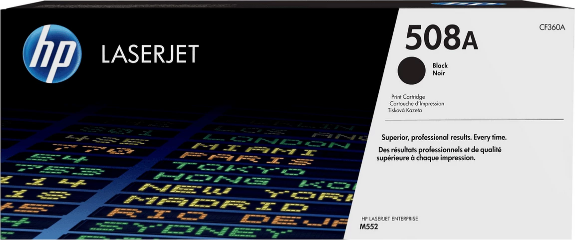 Toner HP 508A (CF360A) rendiment 6000 faqe standard, i zi