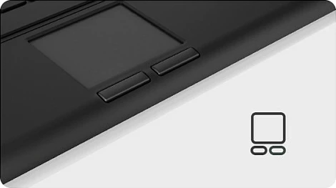 Tastierë KeySonic KSK-5211ELU, me kabllo, LED, QWERTZ, touchpad, e zezë