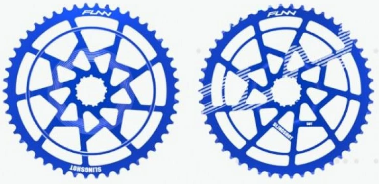 Kasetë extension për biçikletë Shimano, blu