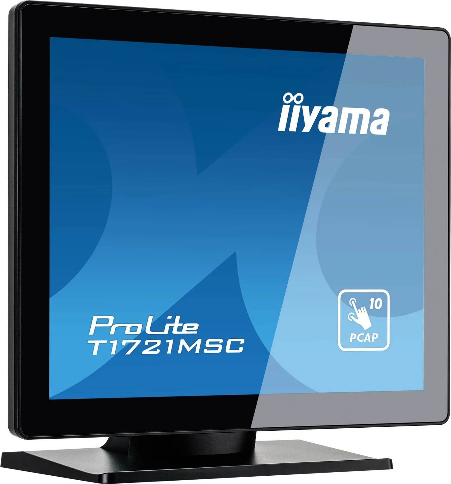Monitor iiyama ProLite T1721MSC-B2, 17", LED, Touchscreen, E zezë