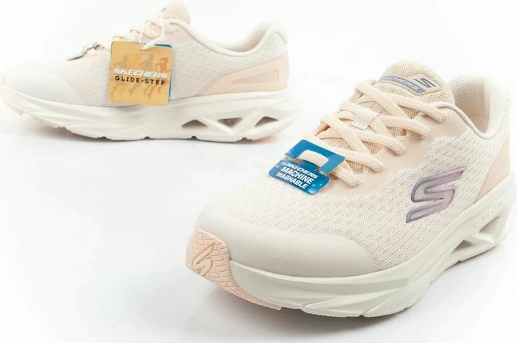 Atlete femra Skechers Glide-Step Vortex, ecru