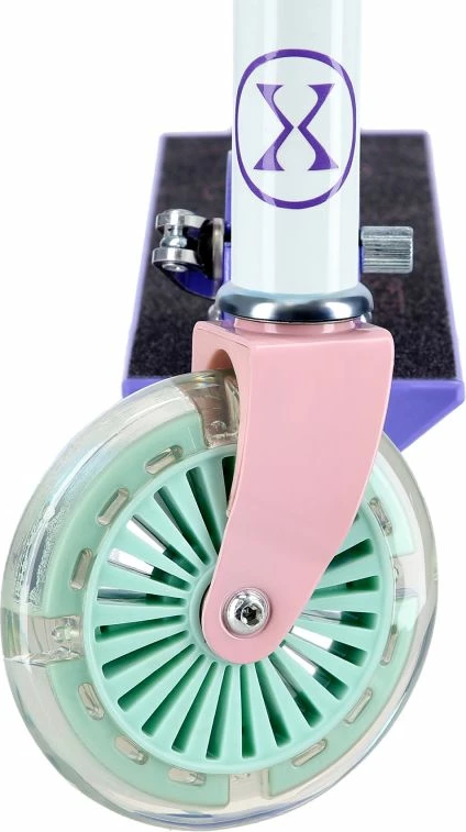 Trotinet Nils Extreme HD120L LED, violet