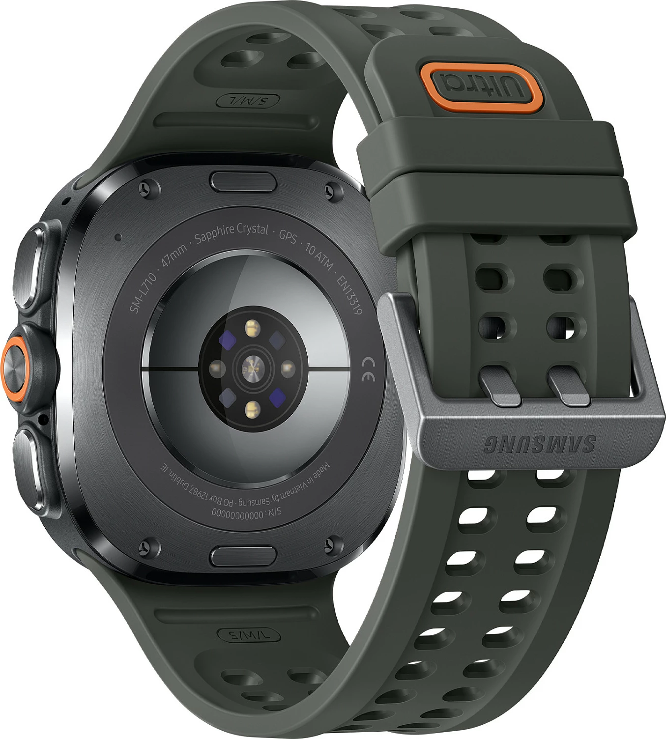 Smartwatch Samsung Galaxy Watch Ultra2 SM-L715, 4G LTE, 64GB, 1.5" Super AMOLED, Titanium Silver, rrip gri
