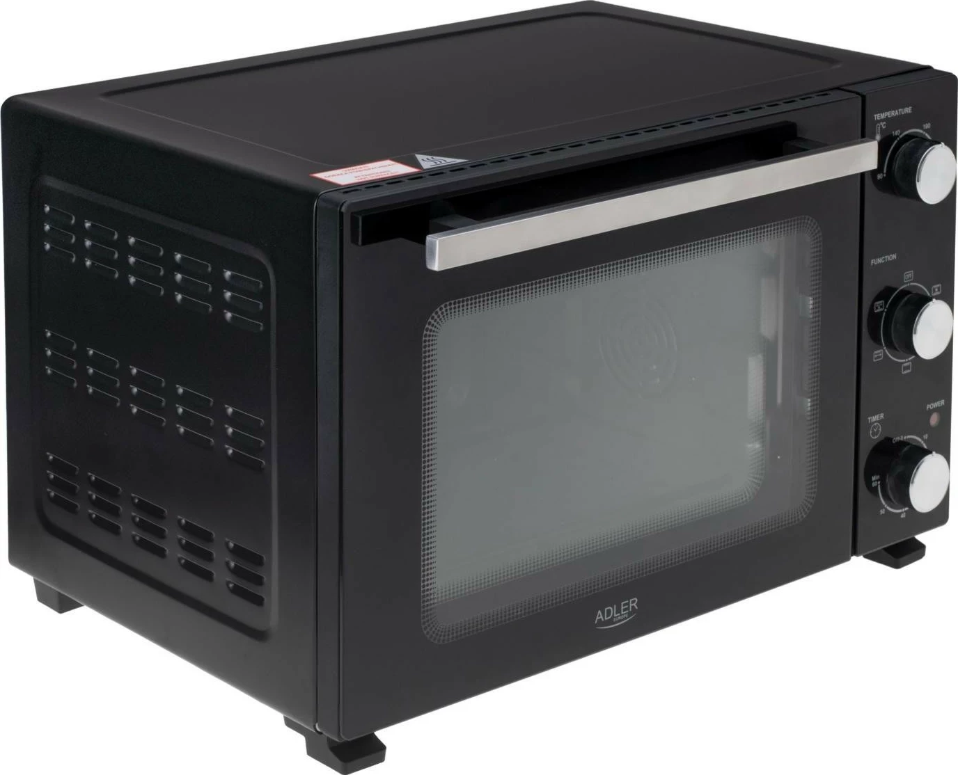 Furrë elektrike Adler AD 6028, 60L, e zezë