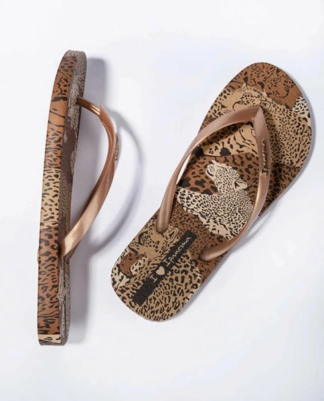 Papuqe për femra Ipanema, kafe