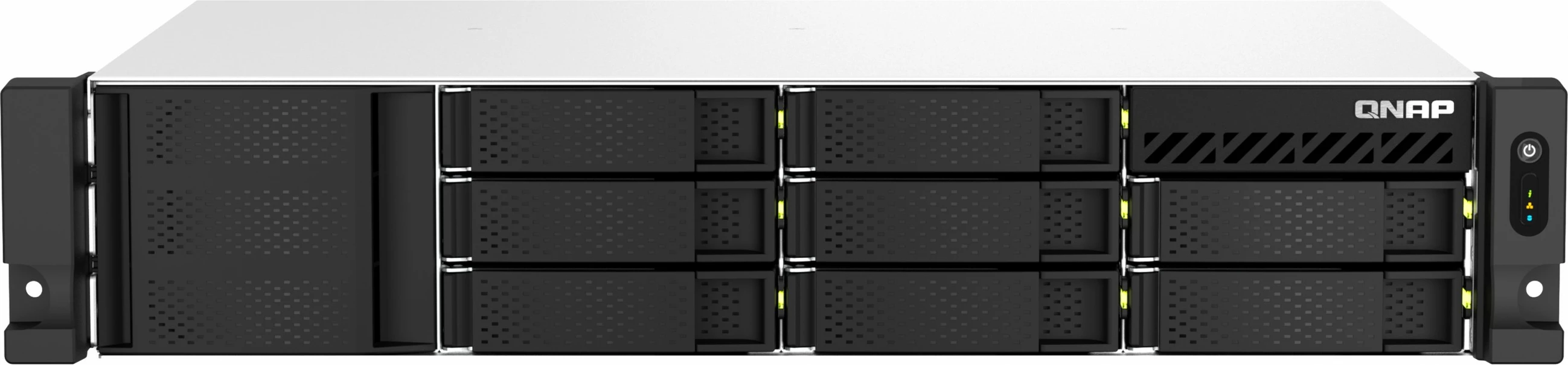 NAS QNAP TS-873AeU-4G, AMD Ryzen V1500B, 8xSATA, 2xM.2, 4GB RAM, rack 2U