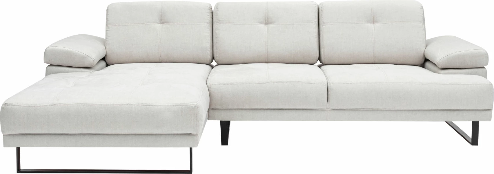 Këndore Atelier del Sofa, Mustang Small, e majtë, bezhë
