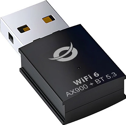 Adapter USB Conceptronic AX900, WiFi 6 Dualband + Bluetooth 5.3, i zi