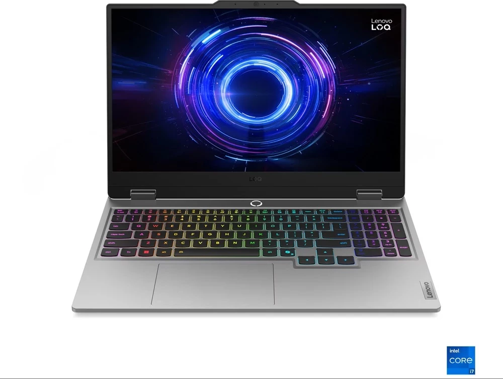 Laptop gaming Lenovo LOQ 15IRX10 (83JE00B3SC), Core i7-13650HX, 32GB RAM, 1TB SSD, GeForce RTX 5070, 15.6\" FHD 144Hz IPS, Windows 11 Home, gri