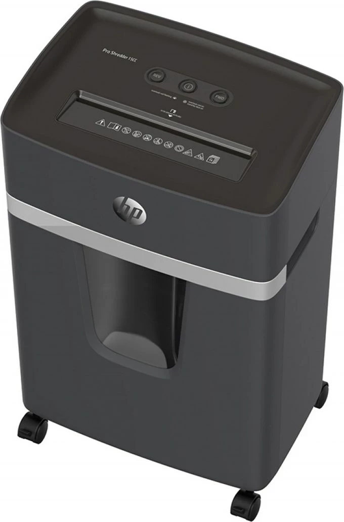 Grirës letre HP PRO SHREDDER 15CC, e zezë