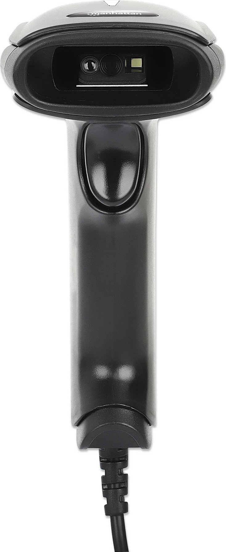 Skaner barkodi MANHATTAN 2D LED, USB, kabllo 1.4 m, i zi