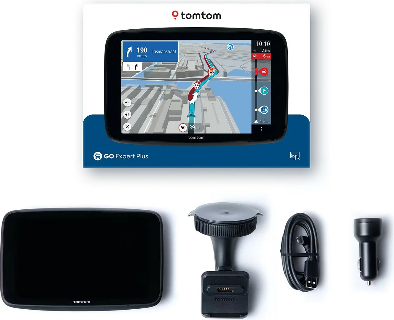 Navigacion GPS TomTom GO Expert Plus 7", ekran 7 inç, i zi