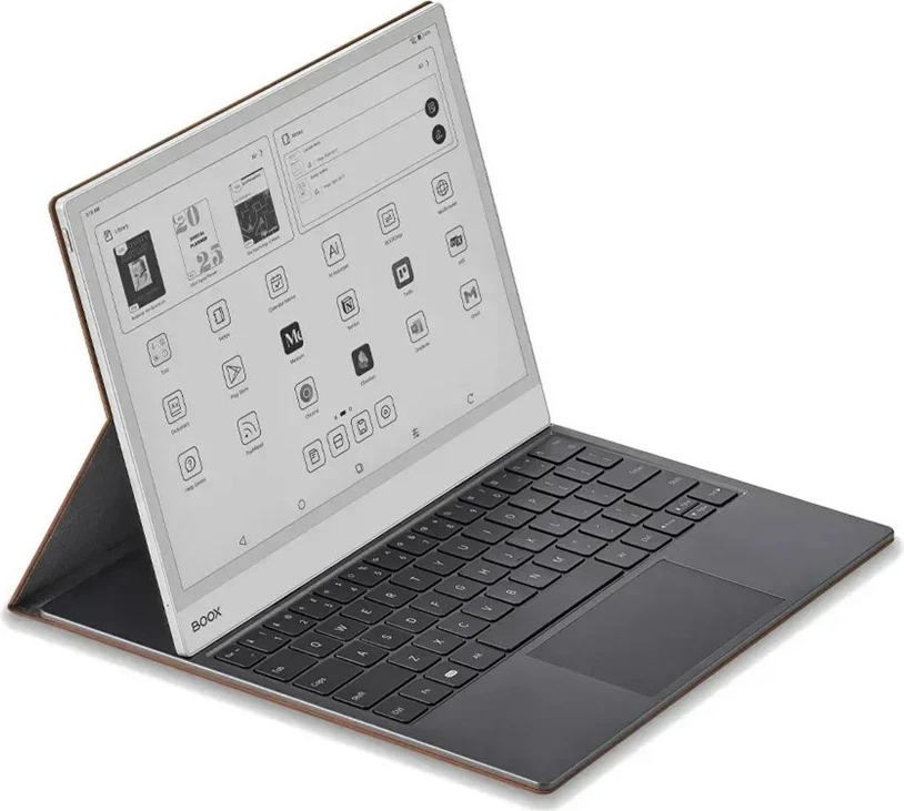 Mbështjellës me tastierë magnetike për Onyx Boox Note Max, ONYX, lëkurë organike, bronzi