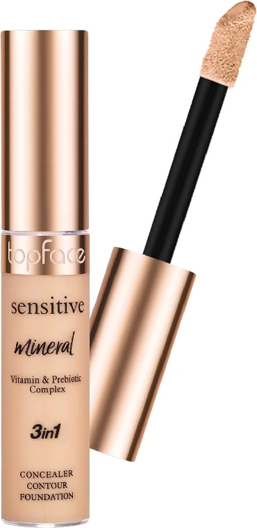 Korektor liquid Topface Sensitive Mineral 3in1 001, 12ml