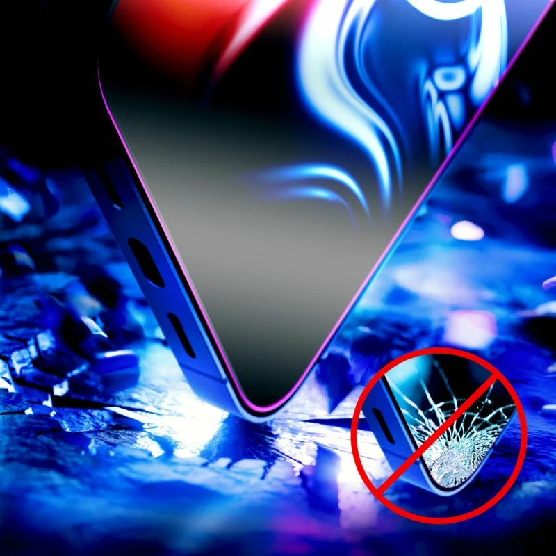 Mbrojtës ekrani tempered glass 3mk HardGlass Max për iPhone 14 Pro