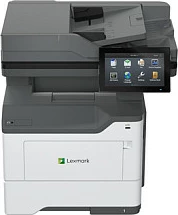 Printer multifunksional Lexmark MX632adwe, laser mono A4, duplex, ADF 100 fletë, ekran me prekje 7", gri/zezë
