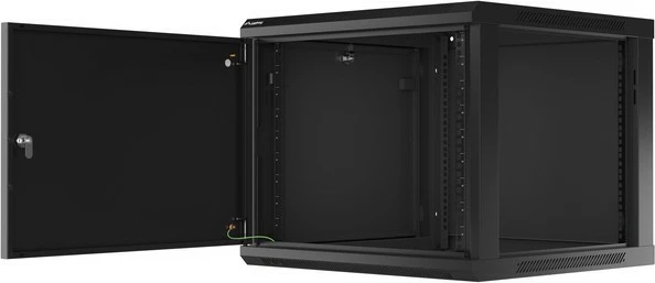 Kasë rrjeti Lanberg WF01-6609-00S, 9U, 600x600 mm, Gri