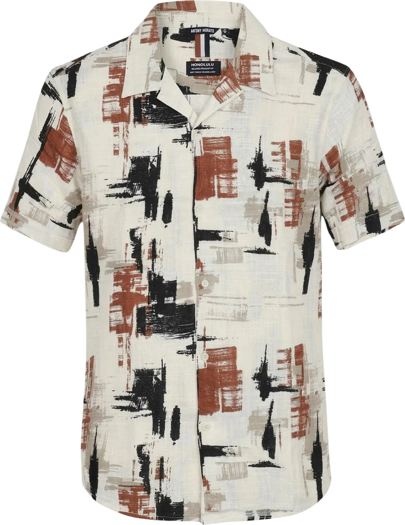 Këmishë për meshkuj Antony Morato HONOLULU MMSS00189-FA430659, bezhë e çelët [Madhësia: L]