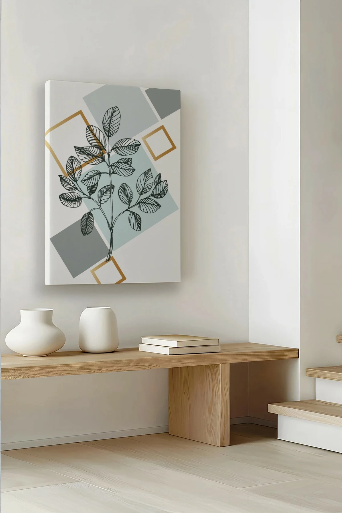 Pikturë dekorative në kanavacë Wallity, Ersysb049, shumëngjyrëshe, 50x70cm
