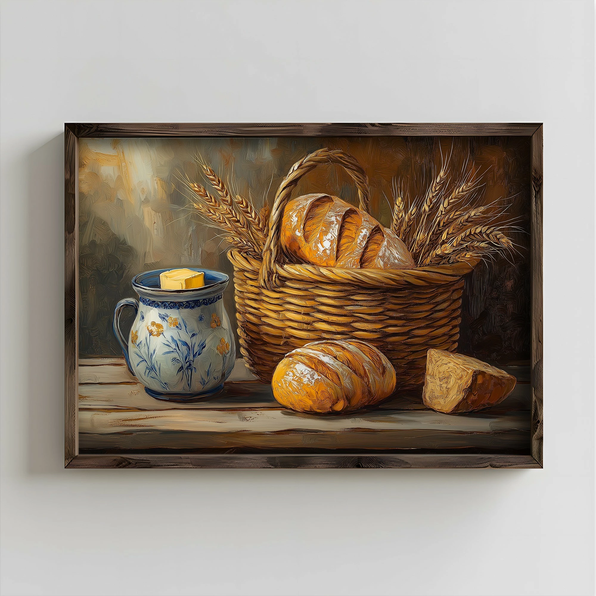 Pikturë dekorative me kornizë, MDF, Wallity, TUN119-XL, shumëngjyrëshe, 50x70x3.5cm