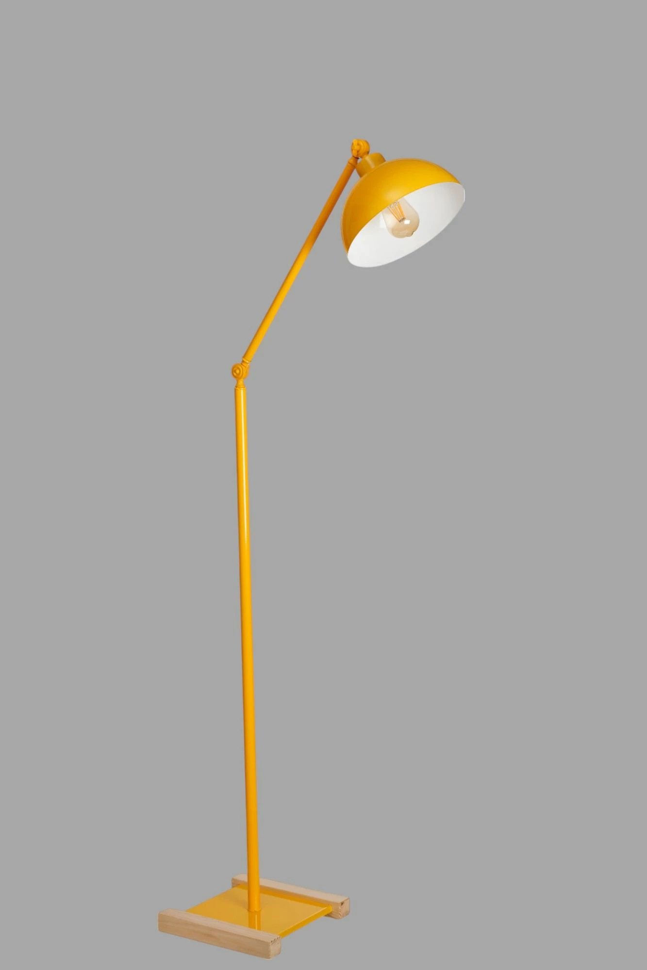 Llambë dyshemeje Opviq, ngjyrë mustard, 8920-6