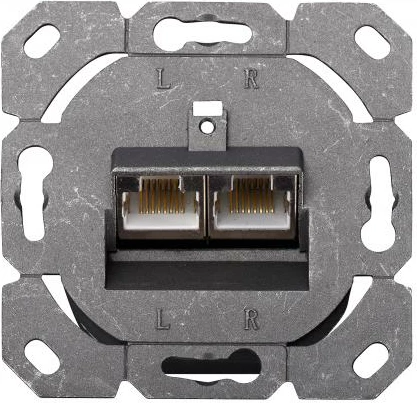 Prizë muri e mbrojtur montim sipërfaqësor CAT 5e, Klasa D