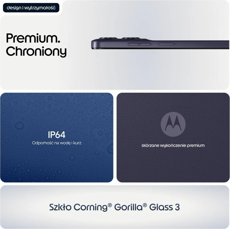 Telefon Motorola Moto G17 8/128GB, PANTONE Evening Blue
