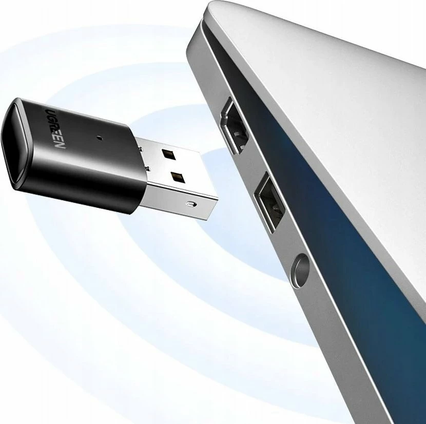 Adapter USB Bluetooth Ugreen CM390, Bluetooth 5.0, rreze deri 30 m, i zi