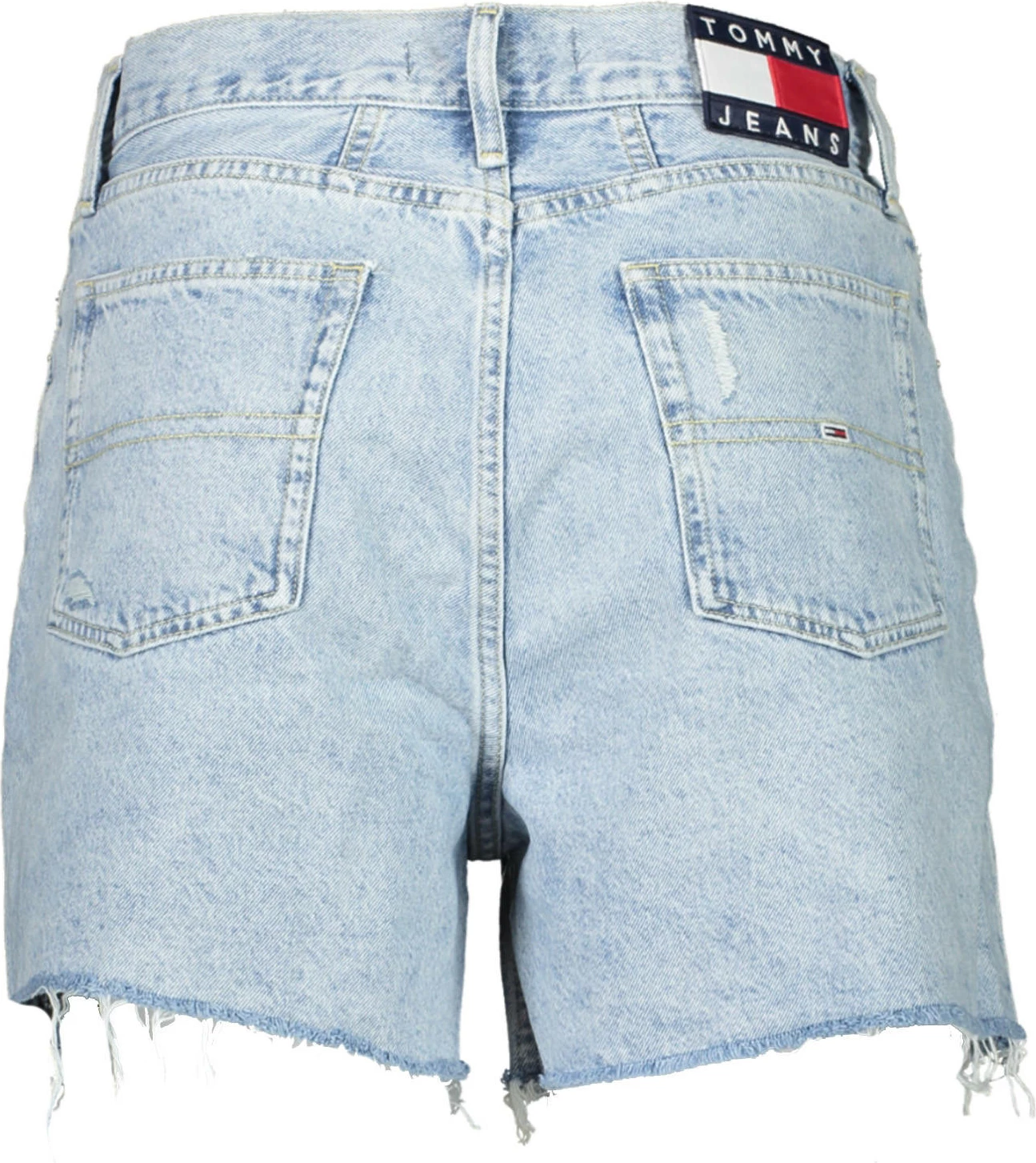 Shorc xhinsi TOMMY HILFIGER për femra, e kaltër e çelët