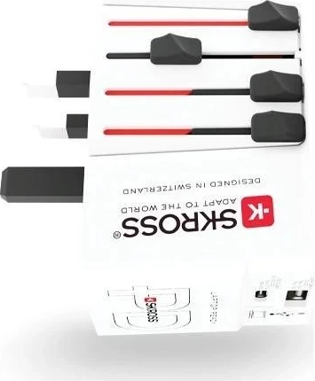 Adapter udhëtimi SKROSS MUV USB AC65PD + kabel USB-C