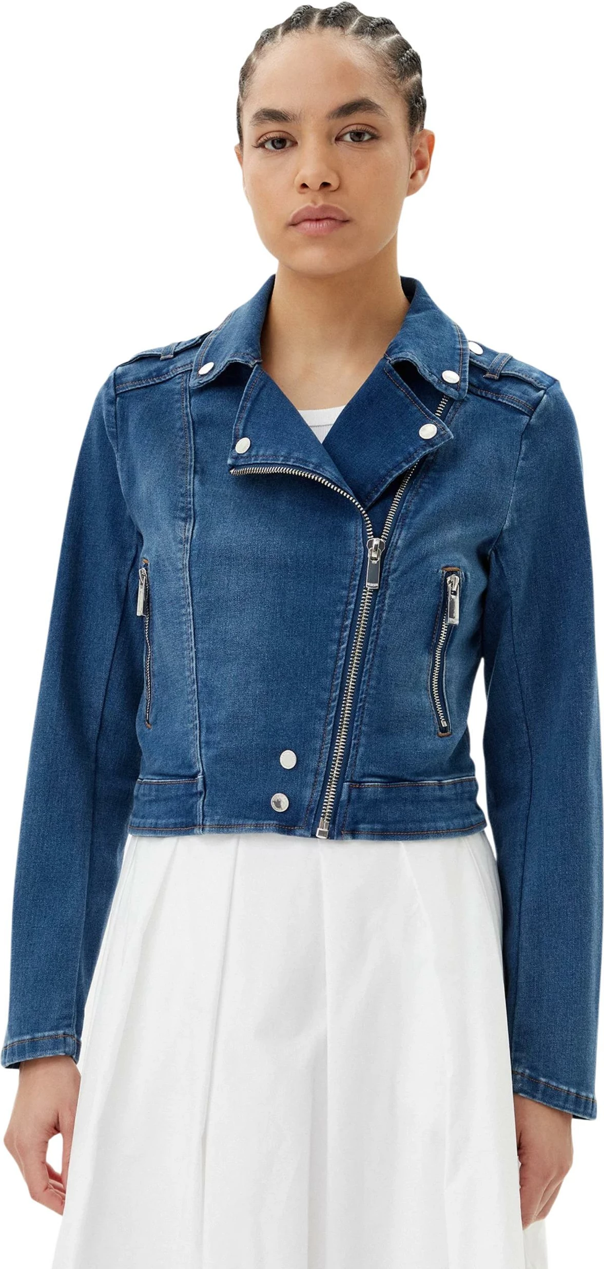 Jakne për femra Morgan De Toi 241-VAMMY, denim