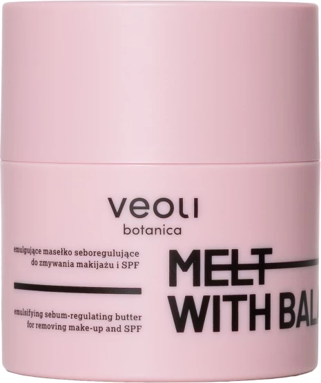 Buter për pastrim grimi për femra Veoli Botanica Melt With Balance 40g