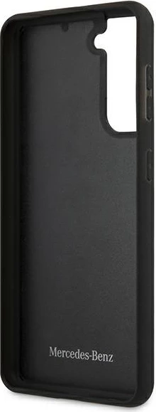 Mbështjellës Mercedes MEHCS21MRCABK Dynamic Line për Samsung Galaxy S21+, i zi, hardcase