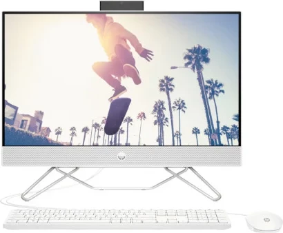 Kompjuter HP AIO 24-cb1310nh, 23.8", 8GB RAM, 512GB SSD, Intel Iris X graphics, i bardhë