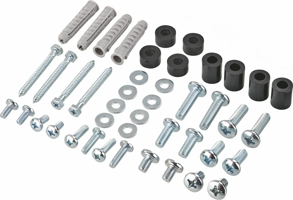 Mbajtës muri për TV Hama 220810, për LCD/LED 32-65 inç, VESA 400x400, Çelik, i zi