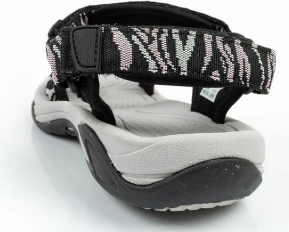 Sandale për femra CMP, të zeza me rozë