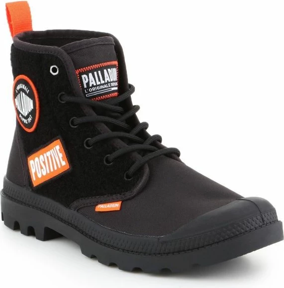 Atlete të larta Palladium për femra, të zeza