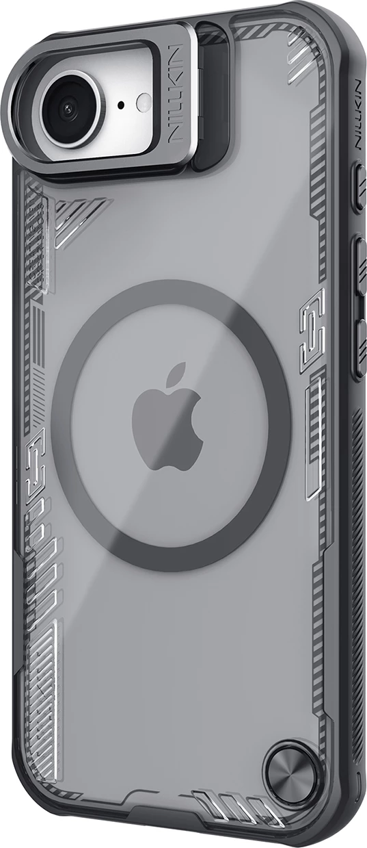 Mbështjellës Nillkin Iceblade Prop Magnetic me stand, për iPhone 16e, i zi