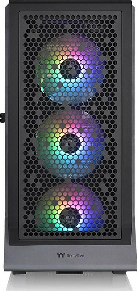 Kasë Thermaltake Ceres 500 TG ARGB, Midi Tower, PC, EATX, micro ATX, Mini-ITX, Metal, Tempered glass, Multi, e zezë
