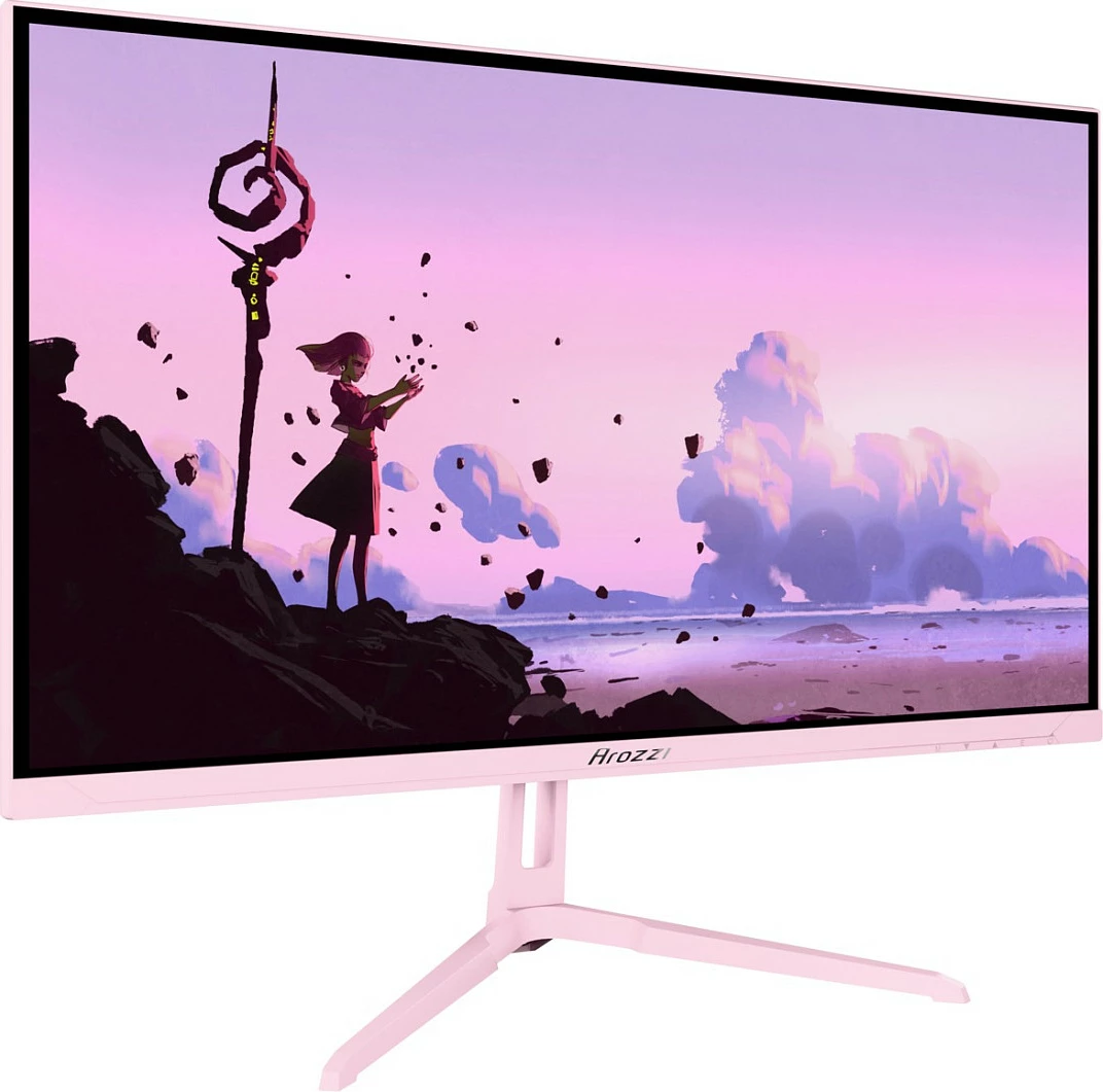 Monitor Arozzi Nova 24", Full HD IPS 200Hz 1ms, rozë