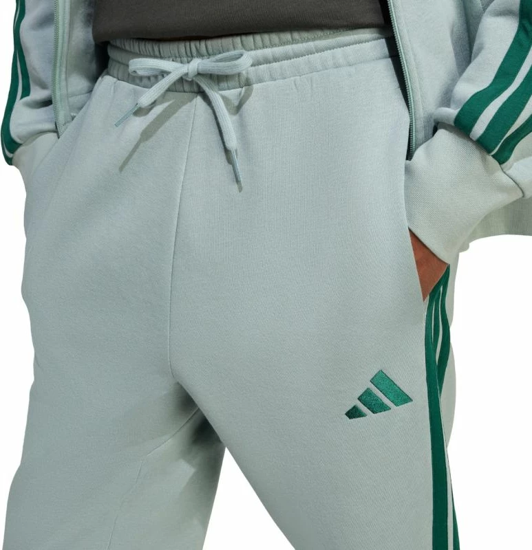 Pantallona sportive adidas Essentials 3-Stripes Fleece KD4836, mint [Madhësia: L]