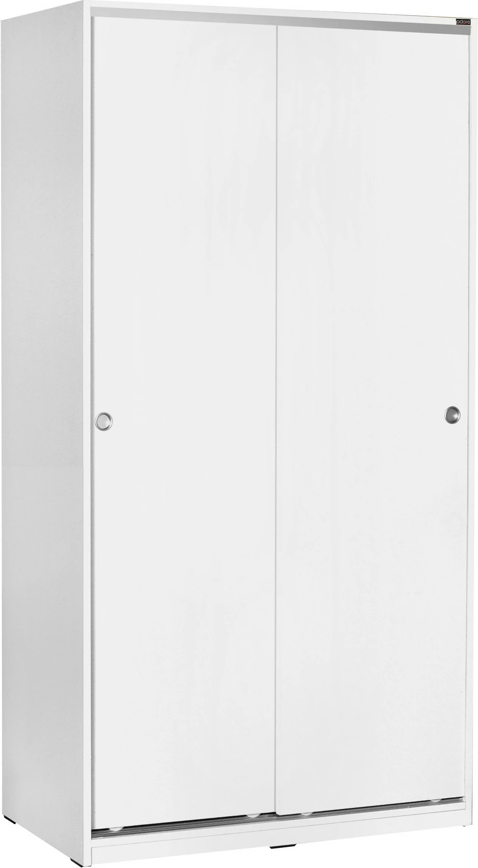 Dollap me dyer rrëshqitëse, ngjyrë e bardhë, Hanah Home, SWD-402-BB-2, 94x52x182 cm