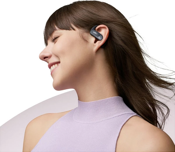 Kufje Shokz OpenFit Air, True Wireless, Bluetooth 5.2, Open-Ear, IP54, të zeza