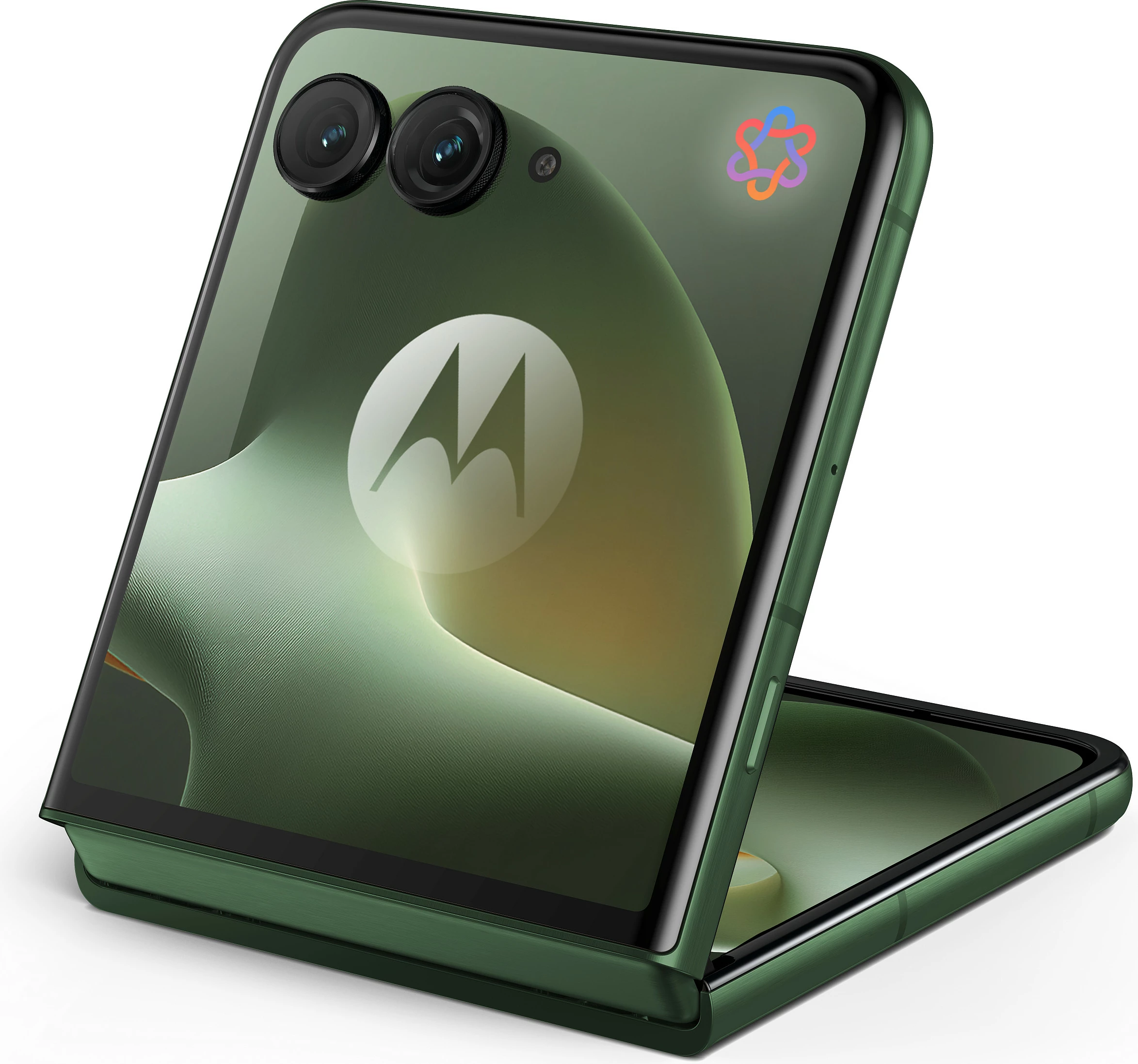Celular Motorola razr 70 plus, 12GB RAM, 512GB, 6.9" palosës, 50MP, Dark Green