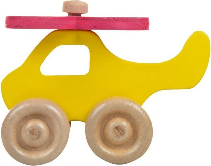 Helikopter lodër, ngjyrë e verdhë, Skye Decor, mini